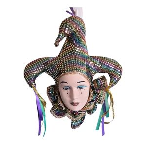 Colorful Jester Wall Art